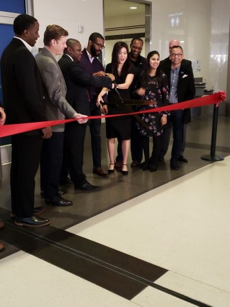 Ribbon Cutting - Birmingham Airport Sensory Room