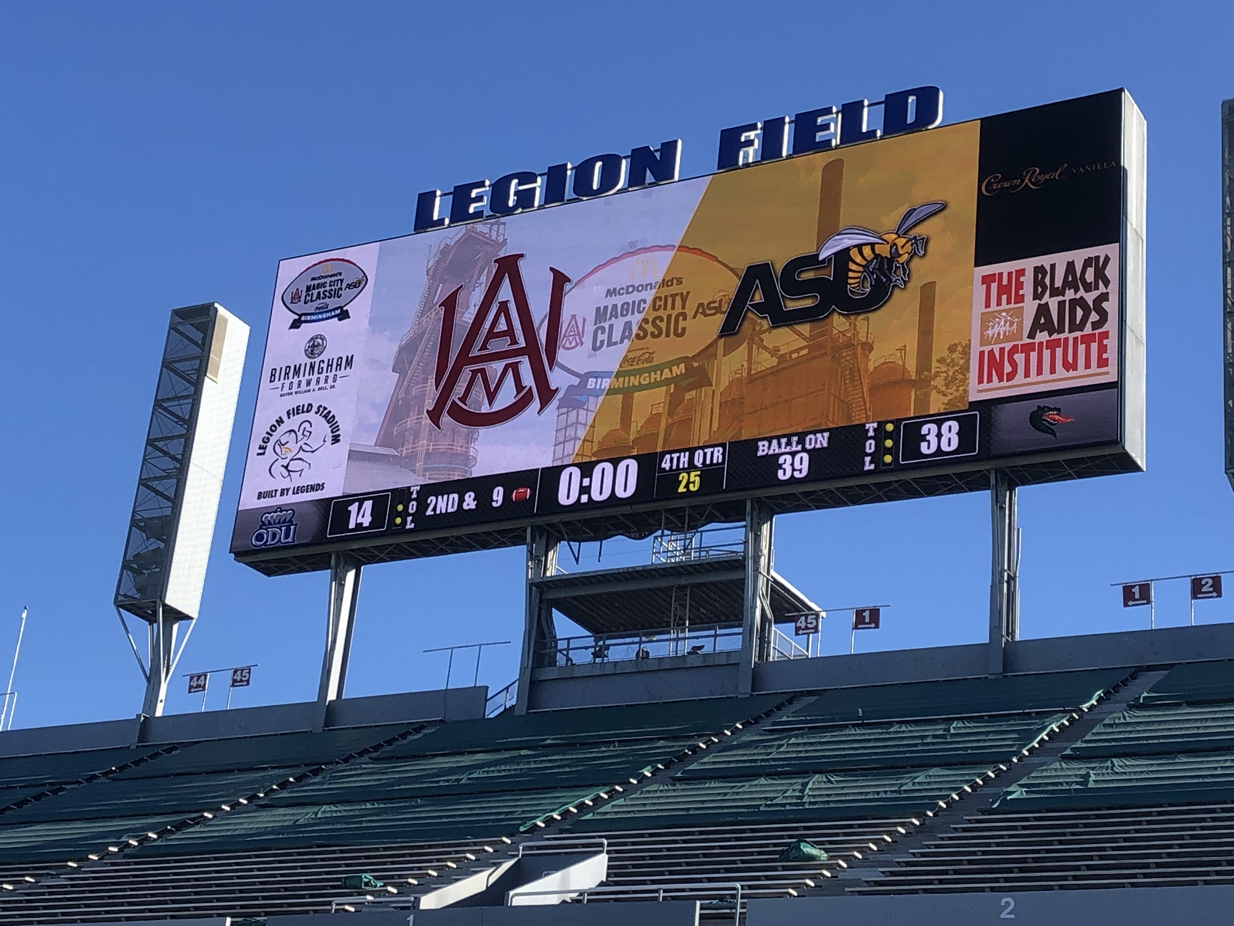 Legion Fields Future Big Topic During Magic City Classic