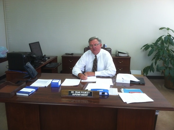 Jefferson County School Superintendent Craig Pouncey, shown here in a file photo from 2014, announced changes for area middle schools on July 25, 2016.