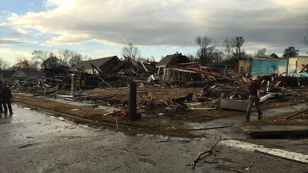 Tornado Rips Through Wetumpka Causing Extensive Damage | WBHM 90.3