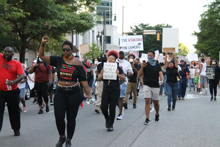 Protesters Gather In Birmingham To Honor George Floyd