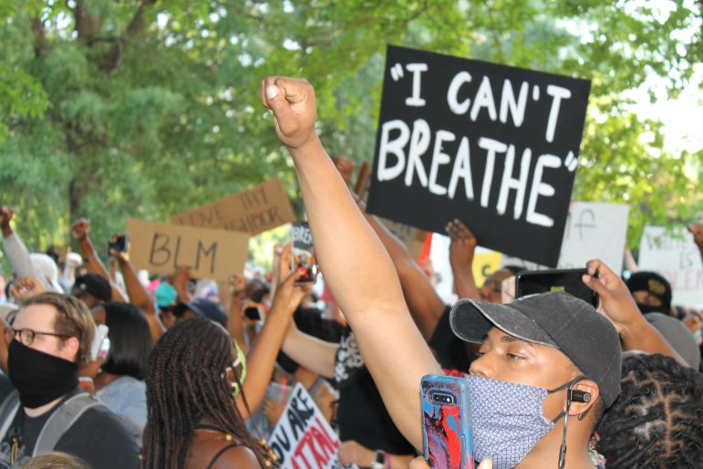 Protesters Gather In Birmingham To Honor George Floyd