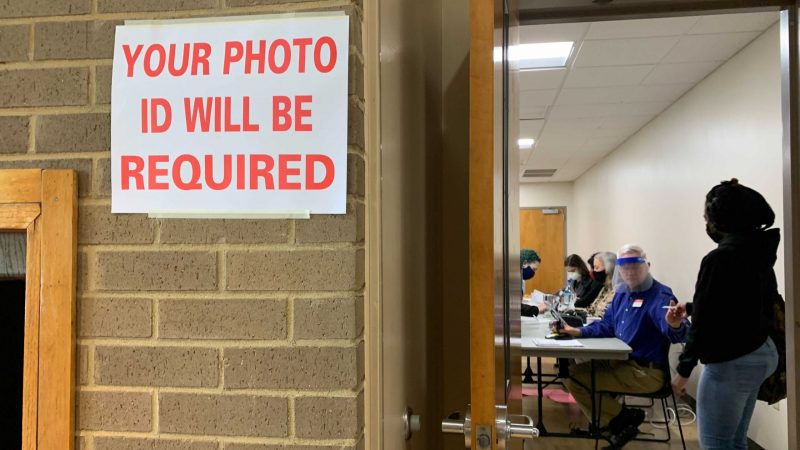 Voting Sign In Jefferson County