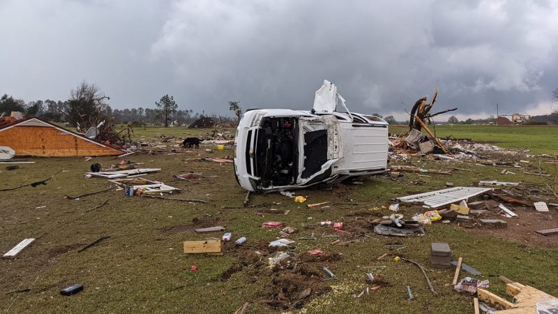 Tornado Causes Damage In Alabama; More Twisters Forecast