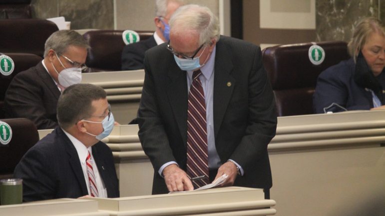 Alabama lawmakers during the 2021 legislative session