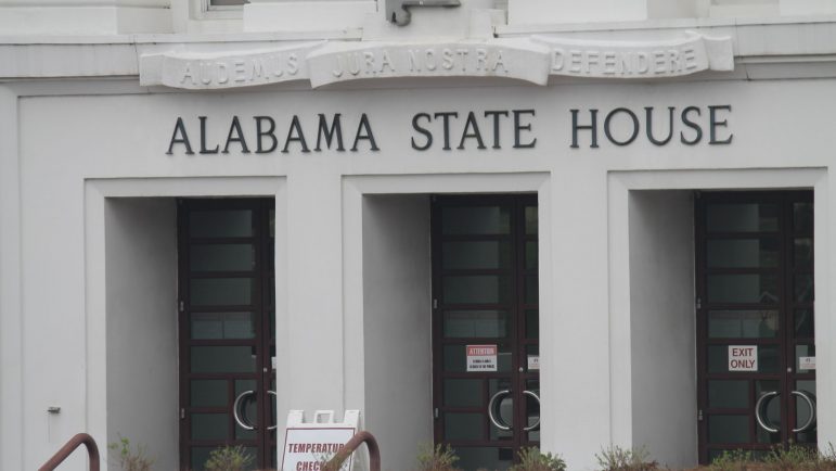 External view of the Alabama State House