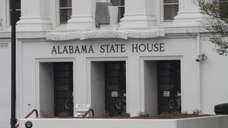 External view of the Alabama State House