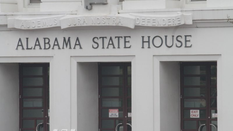 External view of the Alabama State House