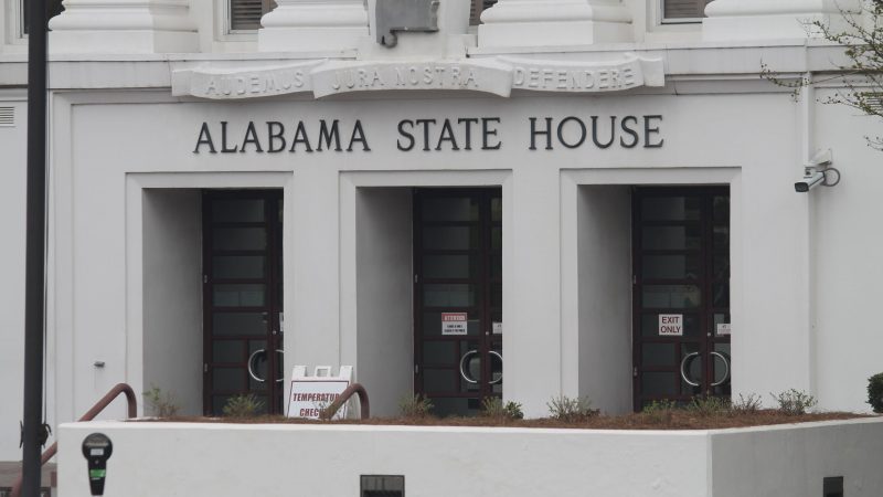 External view of the Alabama State House