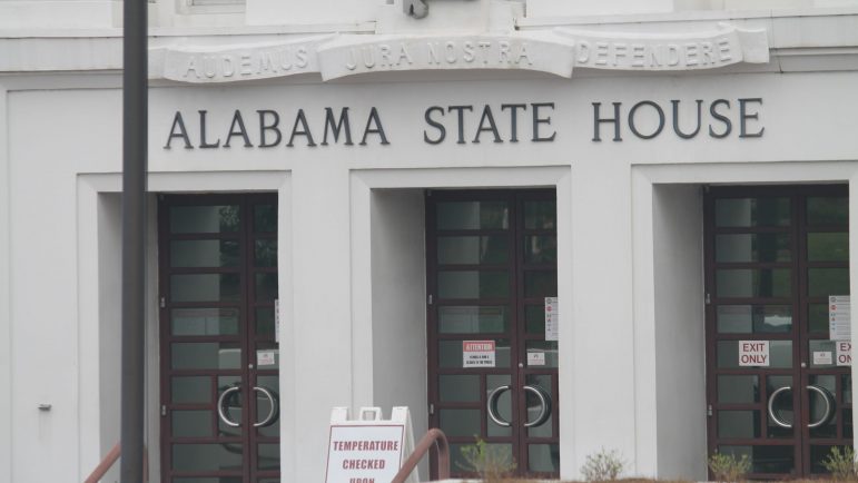 External view of the Alabama State House