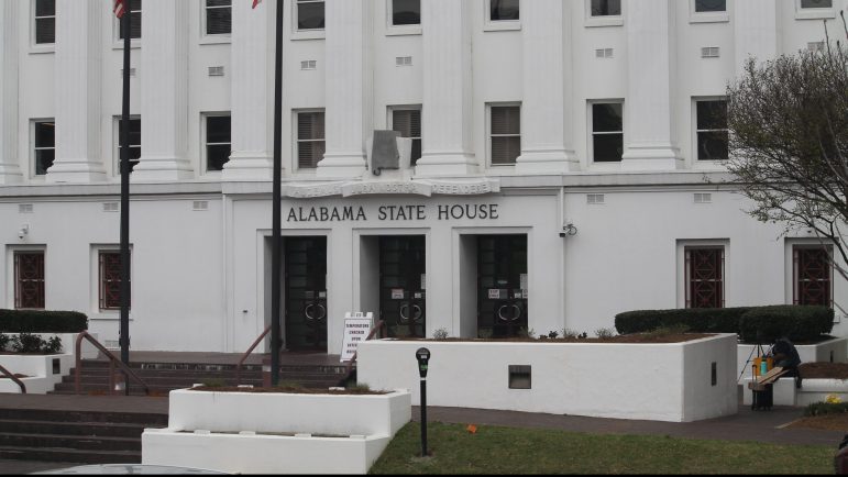 External view of the Alabama State House