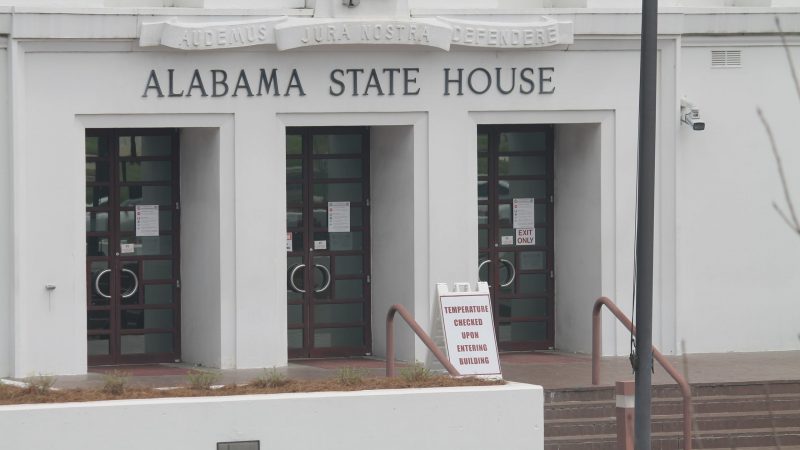 External view of the Alabama State House