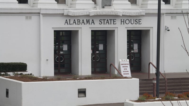 External view of the Alabama State House