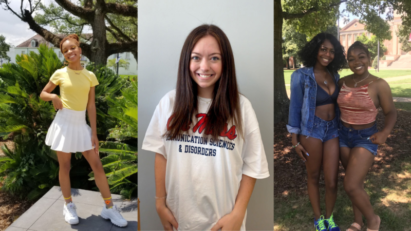 (Left to right) Akilah Northern, Natalie Robbins, Jada Griggs and Teralyn Campbell all feel differently about returning to their universities’ campuses for this fall.