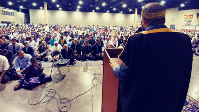 Eid Prayers in Birmingham.