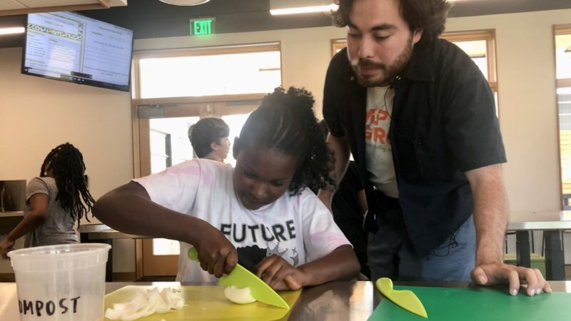 Fernando Colunga started working at Jones Valley Teaching Farm as a way to empower kids to have control over what they eat.