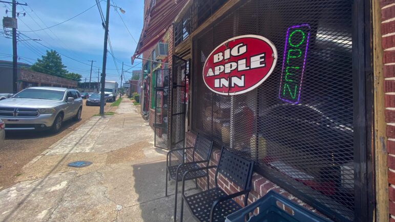 The Big Apple Inn has been a staple on Farish Street for over eight decades in Jackson, Mississippi.