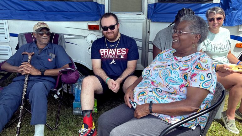 People from all generations gathered at Colony Day in Colony, Alabama, Aug. 6, 2022, to remember their shared history and dream of a brighter future.