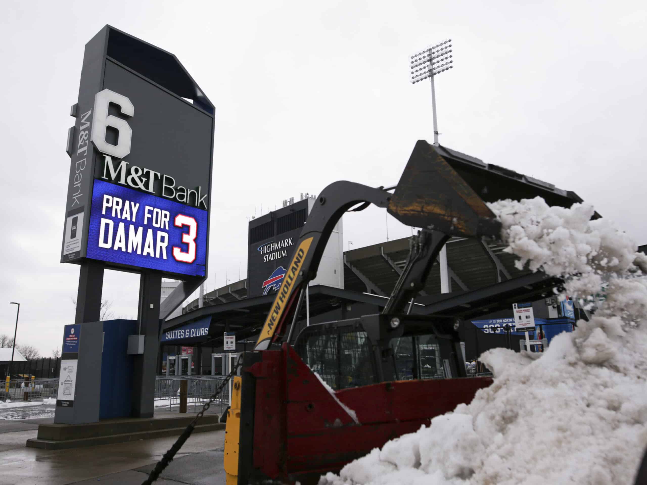 Here's what happened after Damar Hamlin collapsed during the Bills-Bengals  game : NPR