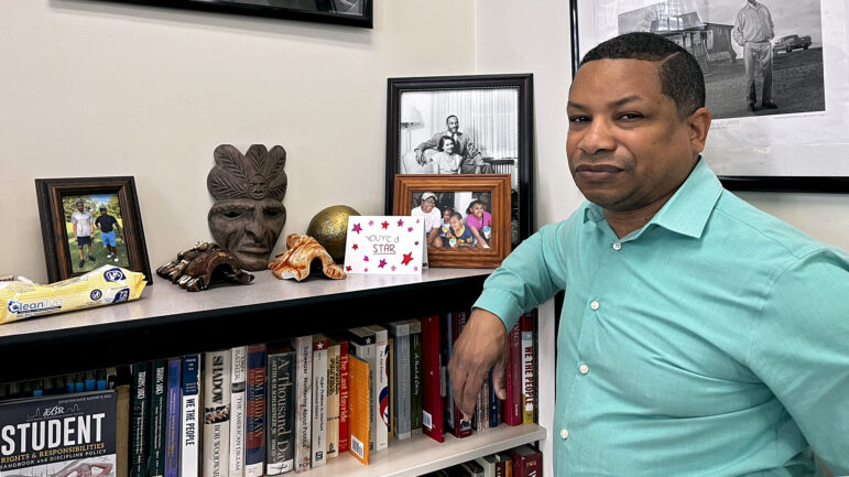 Emmitt Glynn revived African American studies at Baton Rouge Magnet High School 2 years ago as a regular elective with a class of only 16 students. Now, he teaches 60 students in the AP African American Studies pilot course. “I really believe the 16 kids who took the regular history course helped to spread the word about that course, which made other kids interested,” he said. “Plus, with the AP brand behind it, it made it attractive to a number of different students.”