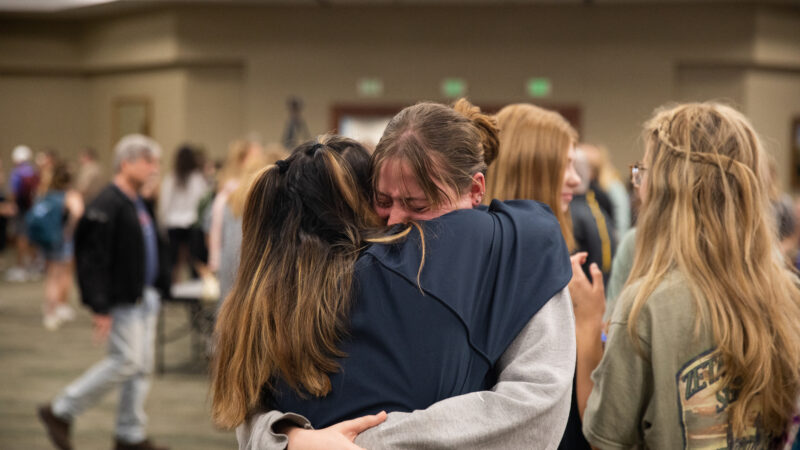 Birmingham-Southern students react with joy at the news of their college staying open.