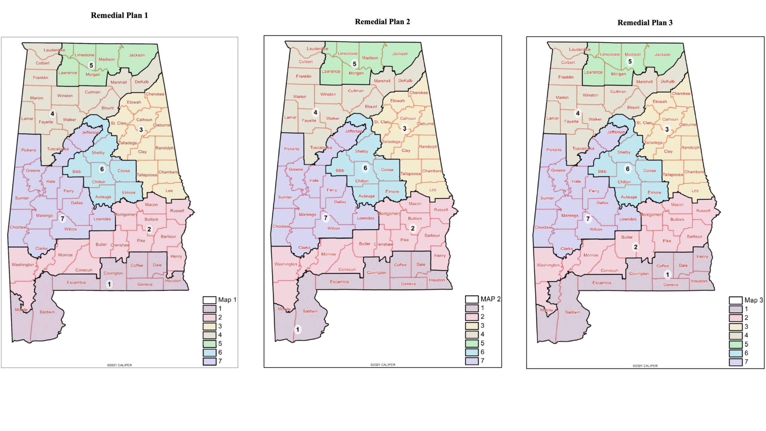 Court Appointee Proposes Alabama Congressional Districts Wbhm 903 1579