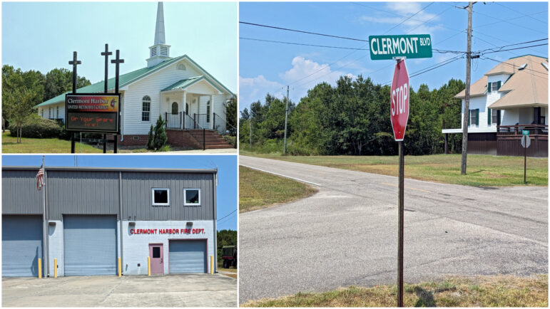 Landmarks such as street names, the local Methodist church and the Clermont Harbor Fire Department point to some of the ways Clermont Harbor is keeping a distinct identity.