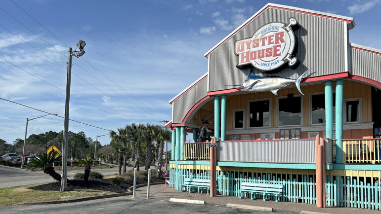 The Original Oyster House in Gulf Shores, Alabama, on Feb. 9, 2024.