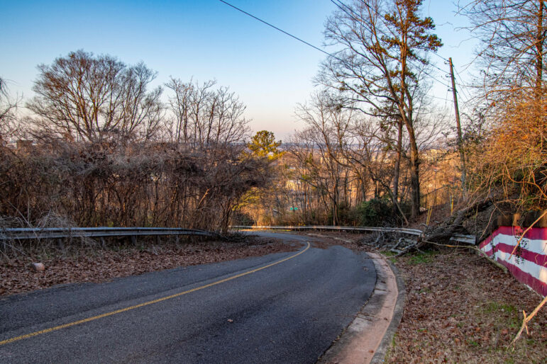 Birmingham's Woodcrest Road has been closed for over a year following concerns about slope settlement.