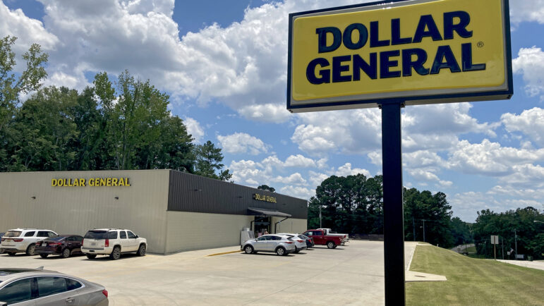 The Dollar General store in Chatom, Alabama, on June 24, 2024.