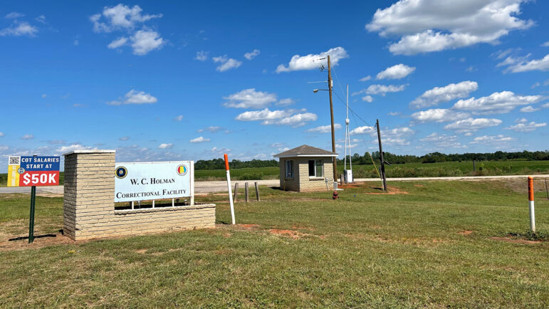 W.C. Holman Correctional Facility in Atmore, Alabama, shown here on Sept. 27, 2024, houses the state's men's death row.