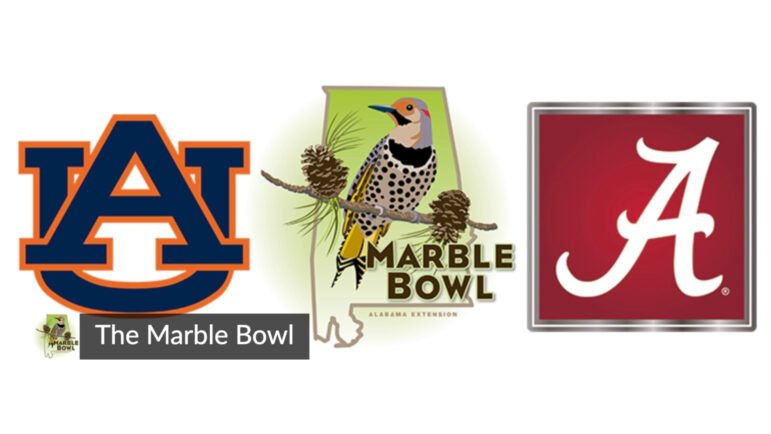 The Marble Bowl, pitting Auburn versus Alabama fans, is designed to track the rich biodiversity of the state.