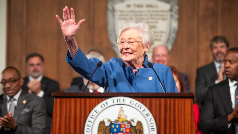 Gov. Kay Ivey delivers her State of the State address.