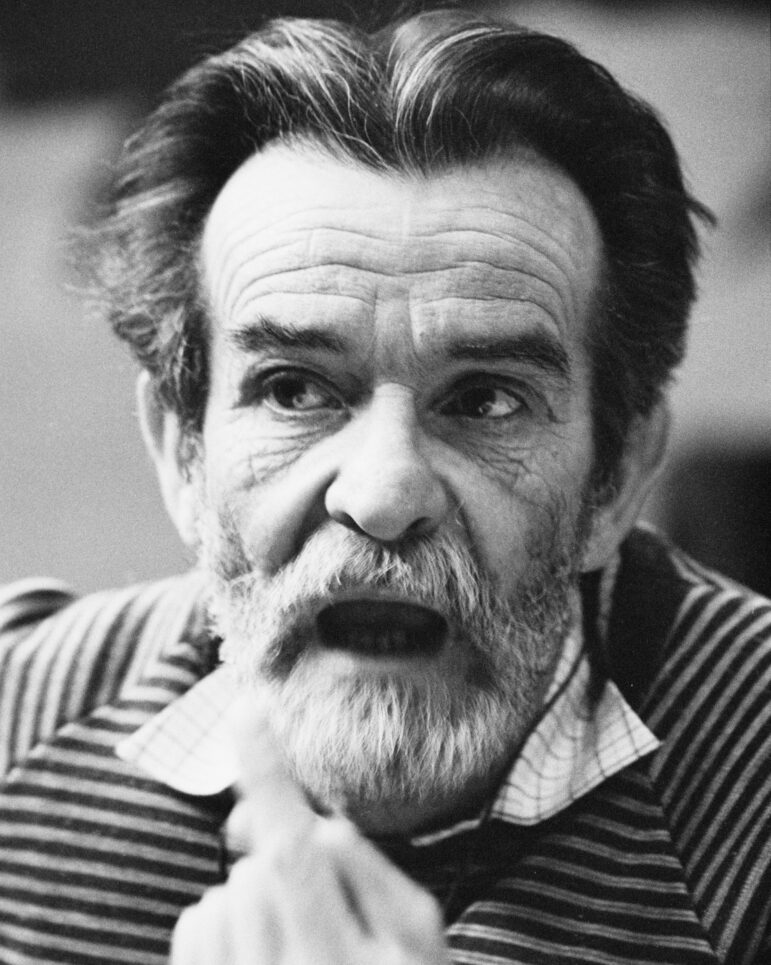 In 2012, playwright Athol Fugard, who was then 80, said, "I have a greater sense of adventure at this moment in my life than I ever had in the past." Fugard is pictured above in February 1985.