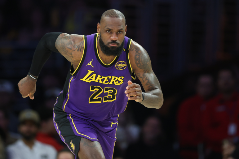 LeBron James is hovering at or above his career stats in several key metrics for the Los Angeles Lakers this season, as he sets new scoring records.