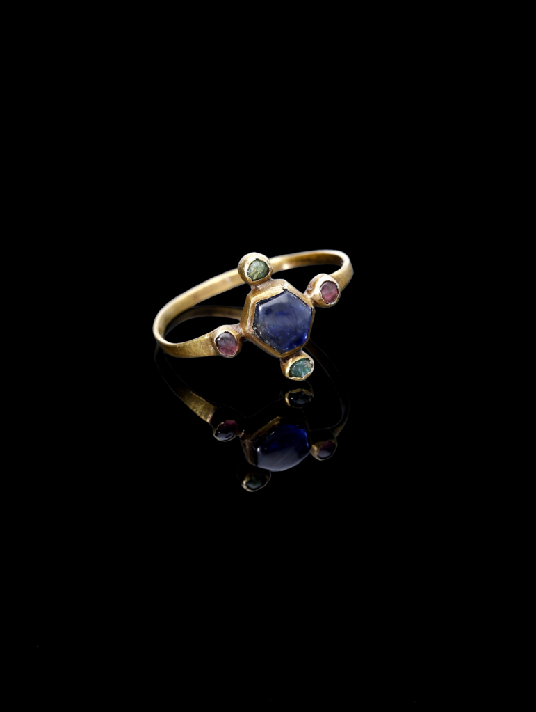 The gold ring was uncovered in 2019.