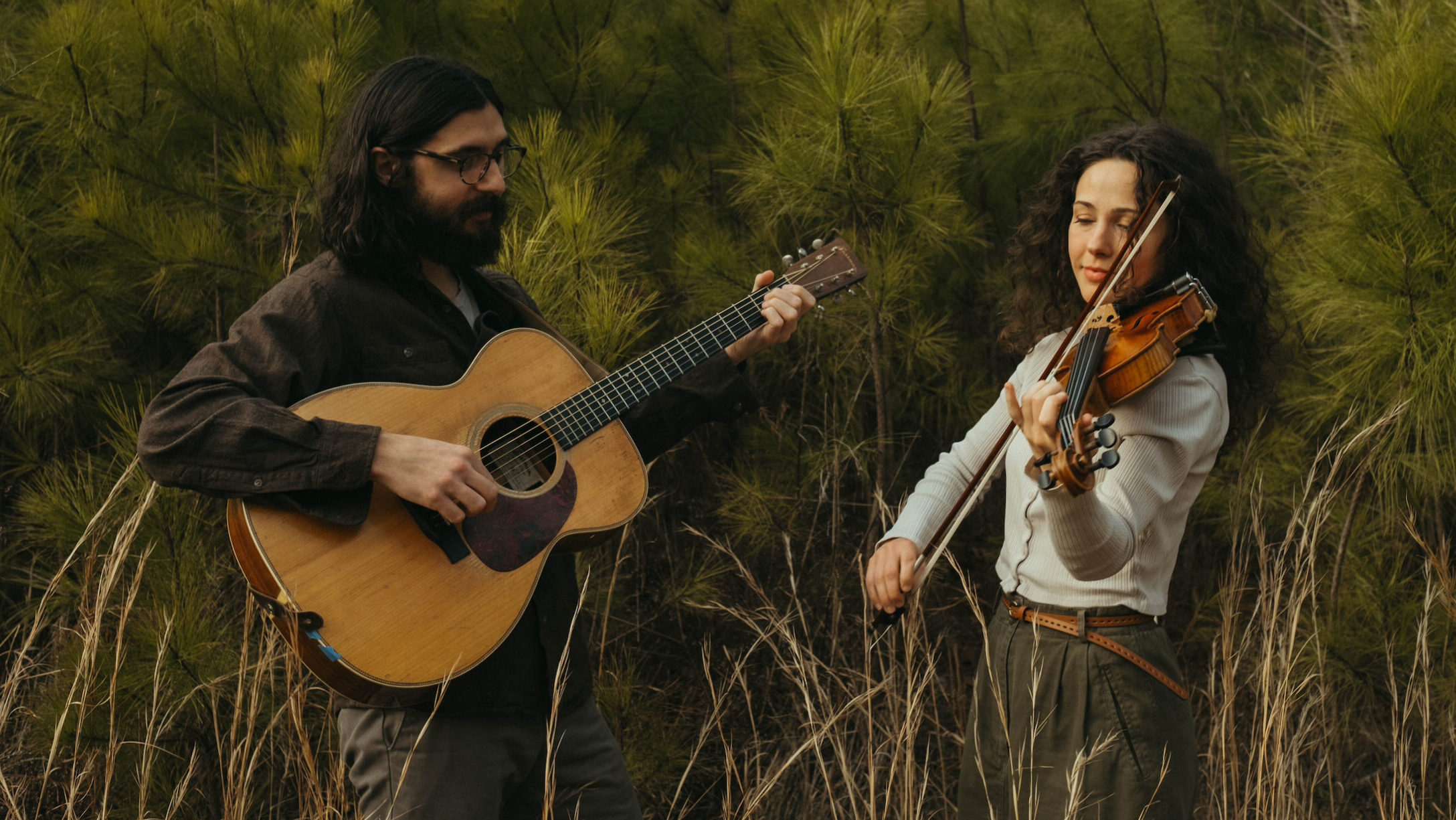 Guitar/violin duo Davis and Haleigh present genre-bending music in first release