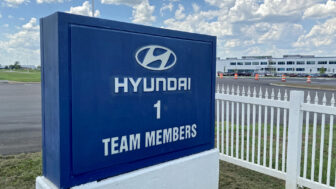 A Hyundai assembly plant in Montgomery, Alabama, employees about 4,200 workers, according to the Japanese car company.