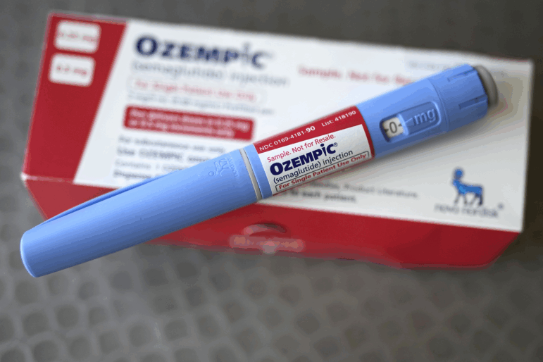 The injectable drug Ozempic is shown in Houston on July 1, 2023.