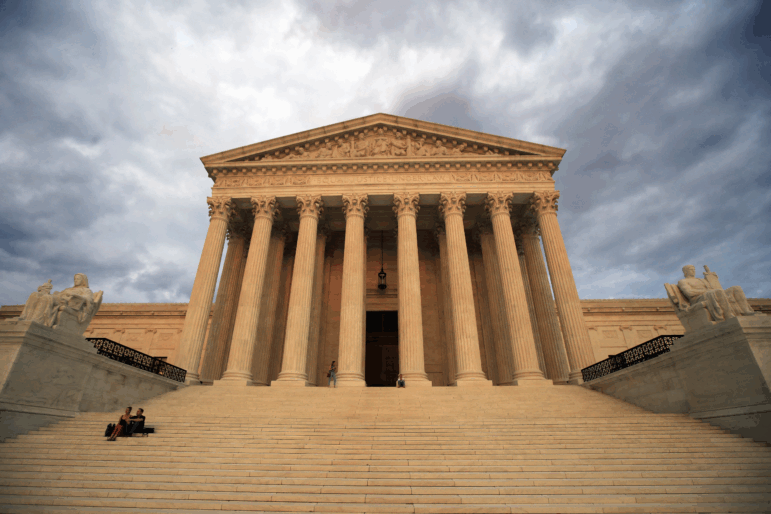 FILE - The U.S. Supreme Court is seen near sunset in Washington, Oct. 18, 2018.
