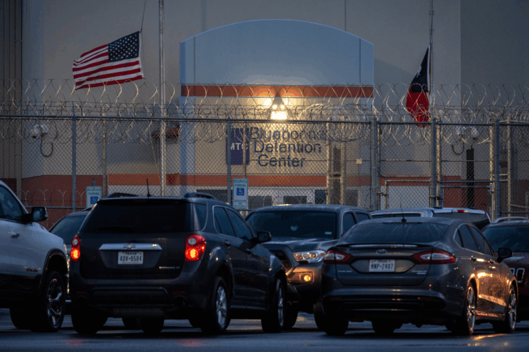 The Bluebonnet Detention Center is shown on Thursday in Anson, Texas