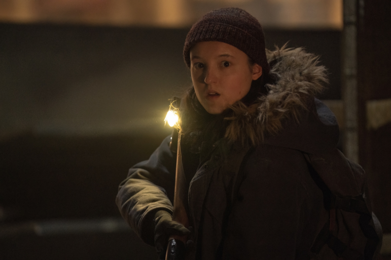 Bella Ramsey in Season 2 of The Last of Us.