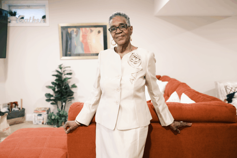 Shirley Hopkins, a retired National Institutes of Health employee