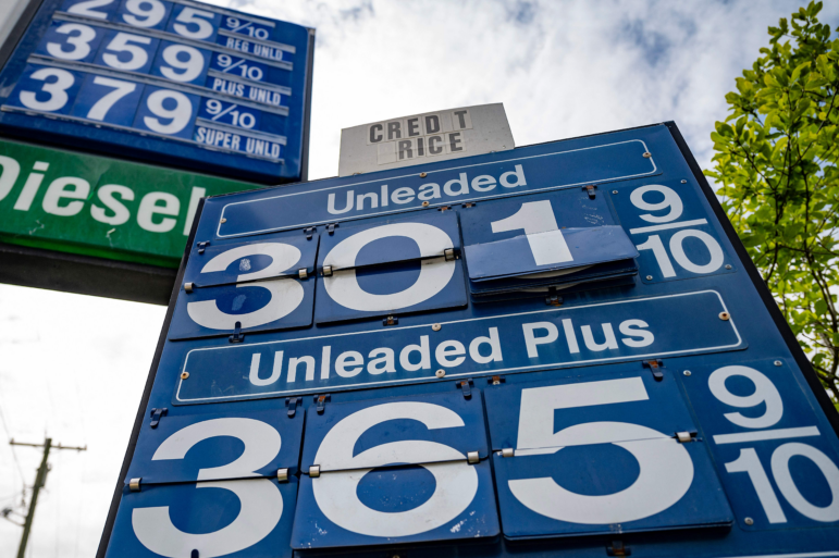Falling gasoline prices helped keep inflation in check last month. AAA says the average price of regular gas nationwide is $3.22.