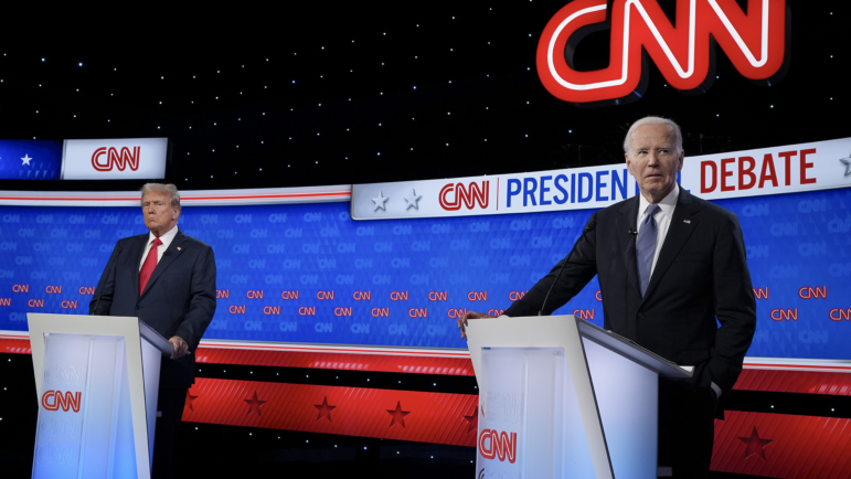 President Joe Biden debated former President Donald Trump on June 27, 2024. Biden's lackluster performance led to increased calls for him to drop out of the election.