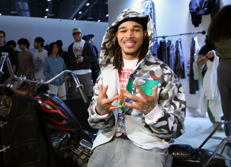 PlaqueBoyMax attends ComplexCon in Las Vegas in November 2024. Already an online celebrity for his livestreams, he released his debut EP, LONDON, on March 20.
