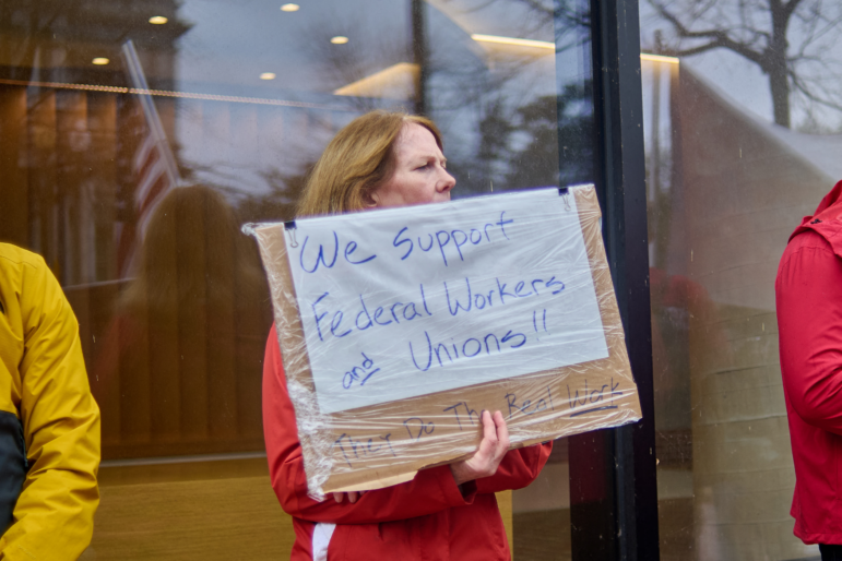 Public sectors unions are among the plaintiffs suing the Trump administration over the firings of probationary employees.