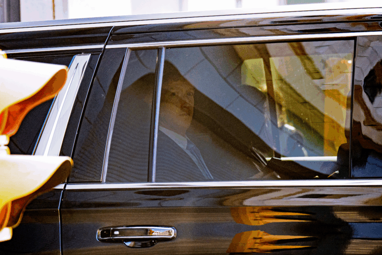 Facebook CEO Mark Zuckerberg departs E. Barrett Prettyman United States Court House on April 14, 2025 in Washington, DC. The U.S. Federal Trade Commission has begun an antitrust trial against Meta over the company's acquisitions of Instagram and WhatsApp and allegations that the company holds a monopoly over the social networking market.