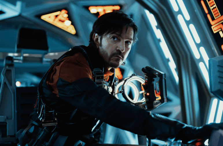 Diego Luna as Cassian Andor.