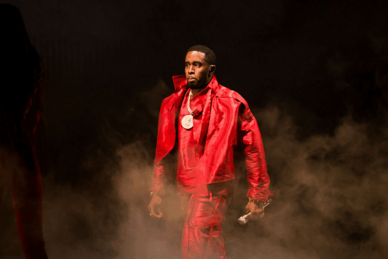 Diddy performs onstage at the 2023 MTV Video Music Awards held at Prudential Center on September 12, 2023 in Newark, New Jersey.